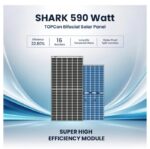 Loom Solar Panel - SHARK 590 Wp | N-Type TOPCon Bifacial 16BB - Image 3