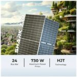 SHARK 730~750 Wp HJT Dual-Glass Solar Panel - Image 3