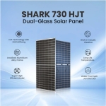 SHARK 730~750 Wp HJT Dual-Glass Solar Panel