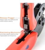 Solar MC-4 Crimping Tool with MC-4 Wrench Spanner (1 + 1 Pair Wrench) - Image 3