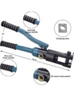YQK-400 Hydraulic Crimping Tool 16-400mm² for Copper Terminal Lugs Plier, 20 Ton Pressure New Manual Hydraulic Crimper - Image 4