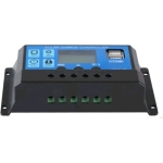 20A Intelligent LCD Solar Controller with USB Output Port