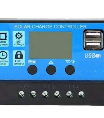 20A Intelligent LCD Solar Controller with USB Output Port