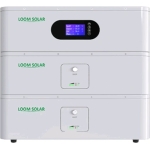 CAML High Voltage 100 Ah / 102.4 Volt 10 kWh, Stackable LiFeP04 Battery