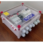 DCDB 3 in 1 Out 600V Inbuilt 3 x 20A Fuses, 600V SPD and MCB (3 Series/String x up to 12 Panels Max.) (with MCB, 3IN1 600V)