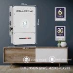 Galaxy 7G PRO 10kw 48v Single Phase Triple Mppt Hybrid Inverter