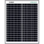 Loom Solar Panel 20 watt - 12 volt for Small Battery Charging