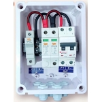 Solar AJB DCDB 2 in 1 Out 600V Inbuilt 2 x 20A Fuses, 600V SPD, (2 Series/String x up to 12 Panels Max.) ( 2IN1 600V SPD)