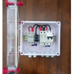 Solar AJB DCDB 2 in 1 Out 600V Inbuilt 2 x 20A Fuses, 600V SPD, (2 Series/String x up to 12 Panels Max.) ( 2IN1 600V SPD)